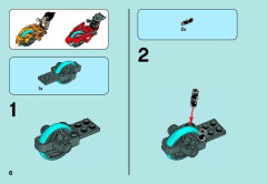 LEGO 70113 instructions page 6 – build guide