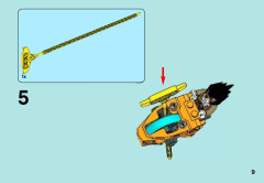 LEGO 70113 instructions page 9 – build guide