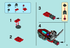 LEGO 70114 instructions page 11 – build guide