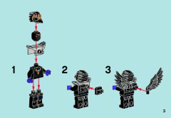 LEGO 70114 instructions page 3 – build guide