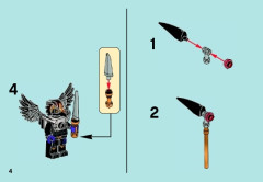 LEGO 70114 instructions page 4 – build guide