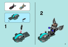 LEGO 70114 instructions page 7 – build guide