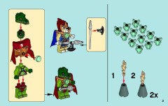 LEGO 70115 instructions page 3 – build guide