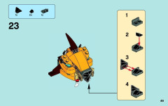 LEGO 70115 instructions page 49 – build guide