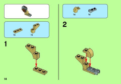 LEGO 70123 instructions page 14 – build guide