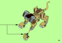 LEGO 70123 instructions page 23 – build guide