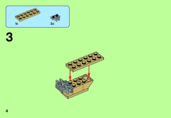 LEGO 70123 instructions page 4 – build guide