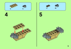 LEGO 70123 instructions page 5 – build guide