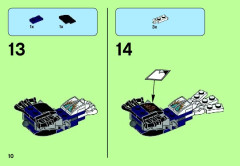 LEGO 70124 instructions page 10 – build guide