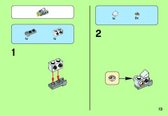LEGO 70124 instructions page 13 – build guide