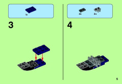 LEGO 70124 instructions page 5 – build guide