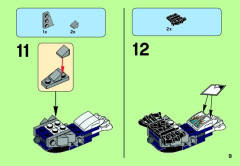 LEGO 70124 instructions page 9 – build guide