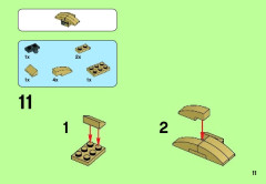 LEGO 70125 instructions page 11 – build guide