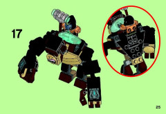 LEGO 70125 instructions page 25 – build guide