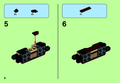 LEGO 70125 instructions page 8 – build guide
