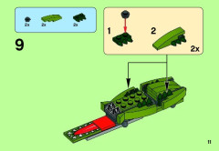 LEGO 70126 instructions page 11 – build guide