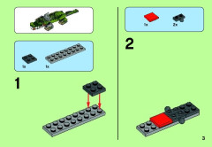 LEGO 70126 instructions page 3 – build guide