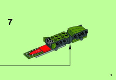 LEGO 70126 instructions page 9 – build guide