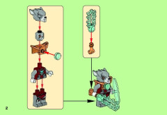 LEGO 70127 instructions page 2 – build guide