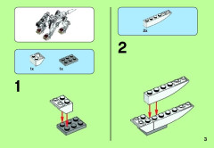 LEGO 70127 instructions page 3 – build guide