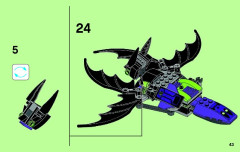 LEGO 70128 instructions page 43 – build guide