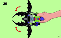 LEGO 70128 instructions page 45 – build guide