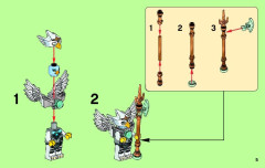 LEGO 70128 instructions page 5 – build guide