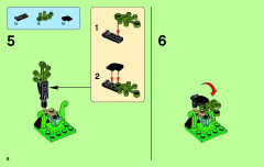 LEGO 70128 instructions page 8 – build guide