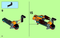 LEGO 70129 instructions page 20 – build guide