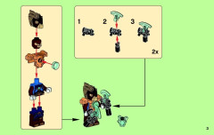 LEGO 70129 instructions page 3 – build guide