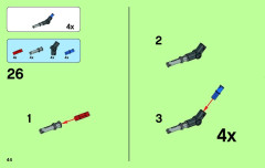 LEGO 70129 instructions page 44 – build guide