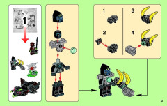 LEGO 70130 instructions page 3 – build guide