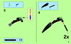 LEGO 70130 instructions page 61 – build guide