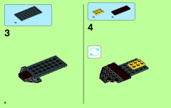 LEGO 70130 instructions page 8 – build guide