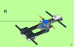 LEGO 70131 instructions page 21 – build guide