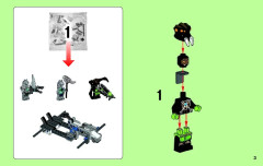 LEGO 70131 instructions page 3 – build guide