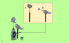 LEGO 70131 instructions page 6 – build guide