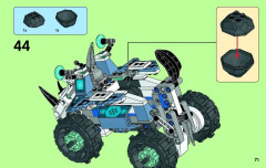 LEGO 70131 instructions page 71 – build guide