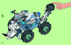 LEGO 70131 instructions page 72 – build guide