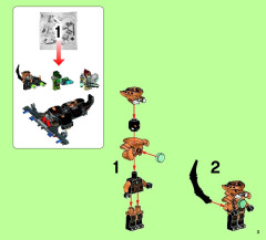 LEGO 70132 instructions page 3 – build guide