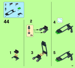 LEGO 70132 instructions page 53 – build guide
