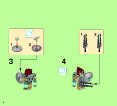 LEGO 70132 instructions page 6 – build guide