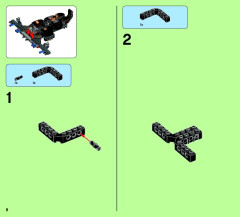 LEGO 70132 instructions page 8 – build guide