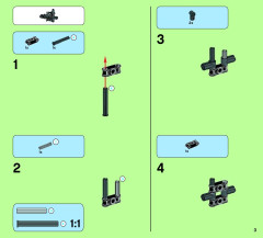LEGO 70132 instructions page 3 – build guide
