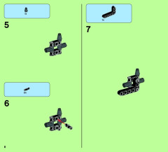 LEGO 70132 instructions page 8 – build guide