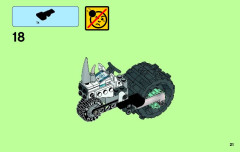 LEGO 70133 instructions page 21 – build guide