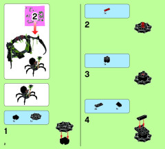 LEGO 70133 instructions page 2 – build guide