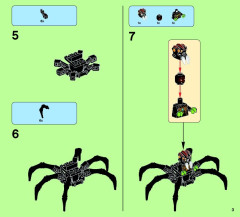 LEGO 70133 instructions page 3 – build guide