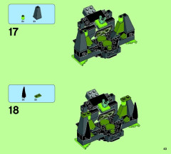 LEGO 70133 instructions page 43 – build guide