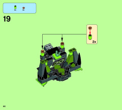 LEGO 70133 instructions page 44 – build guide